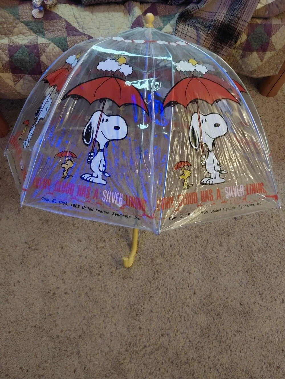 Vintage Peanuts Snoopy Umbrella